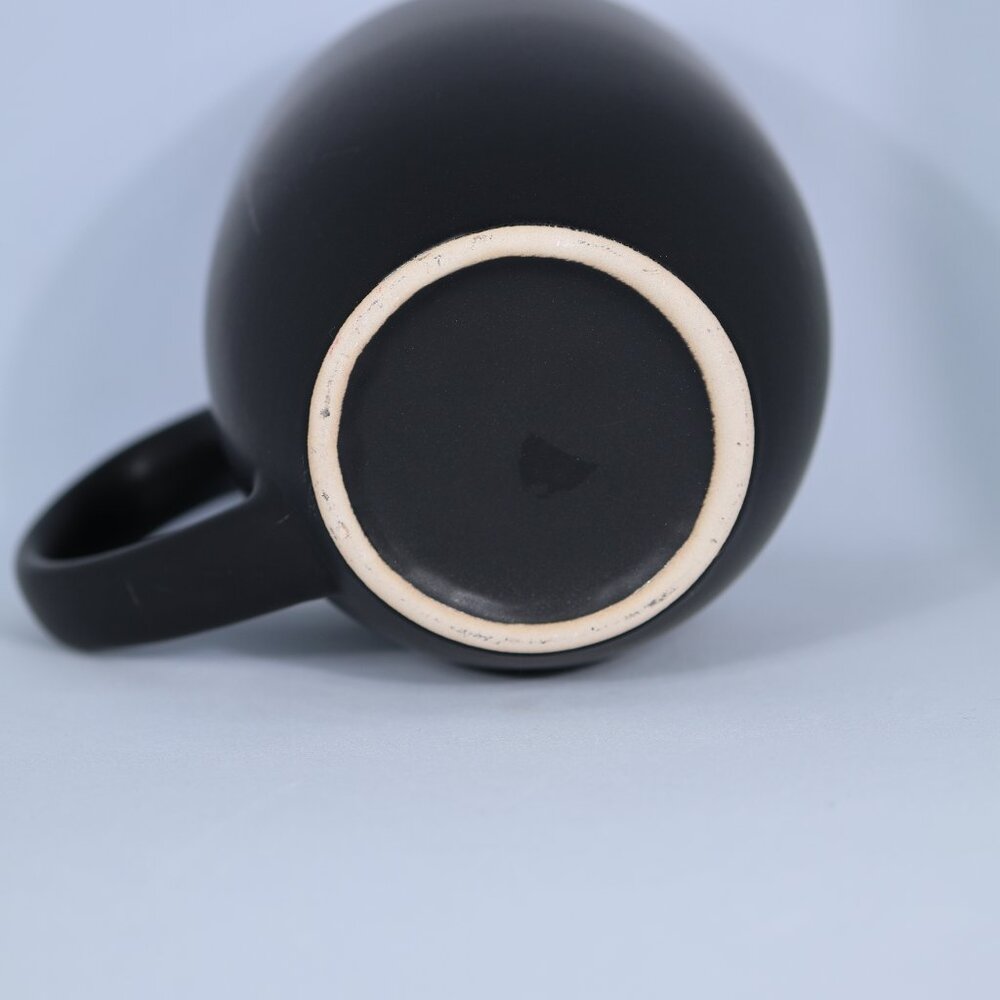 Ceramic Coffee Hot Chocolate Mug Large Letter "H" Monogram 16 OZ Cup Black & Red - Picture 6 of 6